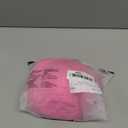 MakeMeChic Women's 2 Piece Bikini Set Textured Pearl Beaded Strap Scallop Trim High Waist Swimsuit (Large, Hot Pink)