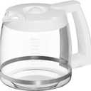 14-Cups Coffee Carafe Replacement Pot Compatible with Cuisinart Coffee Machine DCC-2200RC, DCC-2200, DCC-3200, DCC-3200P1, DCC-3200FR, DCC-2600, DCC-2800,DCC-1800FR CBC-7400 CBC-7000PC White