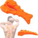 Trapezius Trigger Point Massager Suboccipital Release Tool Myofasical Release Neck and Shoulder Pain Posture Corrector for Muscle Pain Relief (Orange)