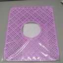 BEHOK 2 Pack Silicone Sink Protector for Kitchen Sink, Trellis Pattern 13 x 11 inches Sink Grid Mat Silicone Protectors, Center Drain, Purple