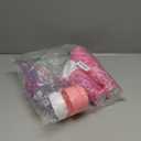 Yungyan 16 Sets Pink Spider Party Favors Goodie Cups with Lids and Straws for Halloween Party Decorations Reusable 16oz Plastic Candy Cups Plastic Straws for Birthday Gift (Pink Spider)