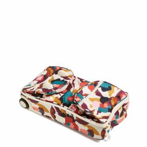 Rolling Duffel Bag, immersed Blooms Jewel, 21.0" W x 13.0" H x 10.0" D