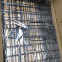 2 Set Stackable Wire Basket with Openable Top, Kitchen Counter, Pantry Organizer and Storage Produce Onion Potato Fruits Vegs Bread Food Snack Spice Organizing Bin for Cabinet Shelf Countertop Floor