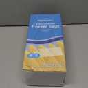 Amazon Basics Reclosable Freezer Gallon Bags, BPA Free, 90 Count (Previously Solimo)