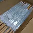 Aodaer 24 Pack Clear Wedding Umbrella Bulk with Foldable Storage Box Transparent Auto Open Foldable Umbrellas Windproof Travel Umbrella for Outdoor Activities, Wedding Anniversary Photography