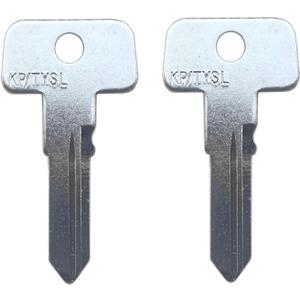(2) KeyPower 4080125 Blank Keys For Polaris all model year 2021 and newer ATVs, 2019-2020 Sportsman 570/570 Utility, 2016-2020 Sportsman 850/850 High Lifter Edition and 2019-2020 Sportsman XP 1000
