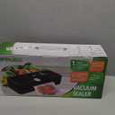 Vacuum Sealer for Food, 95kPa Food Saver Vacuum Sealer Machine, 135W Fast-Sealing with Easy Tear Cutter, Built-in Bag Storage