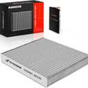A-Premium Cabin Air Filter with Activated Carbon Compatible with Honda CR-V CRV 1997-2001, Insight 2000-2006, Replaces# 80291ST3505, 80291ST3515