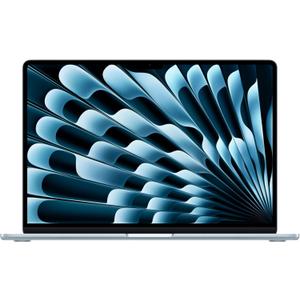 Apple 2026 MacBook Air 15-inch Laptop with M5 chip: Built for AI, 15.3-inch Liquid Retina Display, 16GB Unified Memory, 1TB SSD, 12MP Center Stage Camera, Touch ID, Wi-Fi 7; Sky Blue
