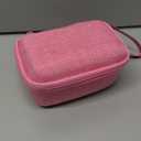 JCHPINE Hard Carrying Case and Silicone Cover for Bitzee Disney Interactive Digital Pet, Protective Case for Bitzee Disney Virtual Electronic Pets Accessories (Pink)