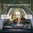 XL 1/2/3/4 Person Dome Camping Tent,Tents for Camping,Tents for Camping Waterproof,Double Layer Waterproof, Removable Rain Fly, for Outdoor Hiking, Fishing