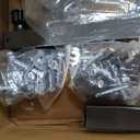 RELIFE REBUILD YOUR LIFE Power Tower Pull Up Bar Station Workout Dip Station for Home Gym Strength Training Fitness Equipment (Silver)