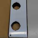 Lock and Door Reinforcer Plate, Reinforce and Repair Doors, Add Extra Security to Your Home, Latch/Deadbolt Cover Plate 2-3/8 in Backset, 1-3/4 in Thickness, Stainless Steel Door Guard