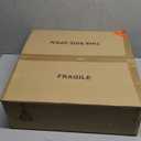 LOG BARN Farmhouse Chandelier, Boho Light Fixture for Dining Room, Bedroom, Handmade Wood Beads, 3-Lights, 15.5” D x 22” H