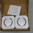Smart Doorbell Chime 2 Pack White Compatible with Google Nest Ring Blink, No Wiring Need,No Range Limit, 3-Min Setup via Alexa Smart Life App, 0-110dB, 32 Chimes, 99+Expandable for Large Home Villa