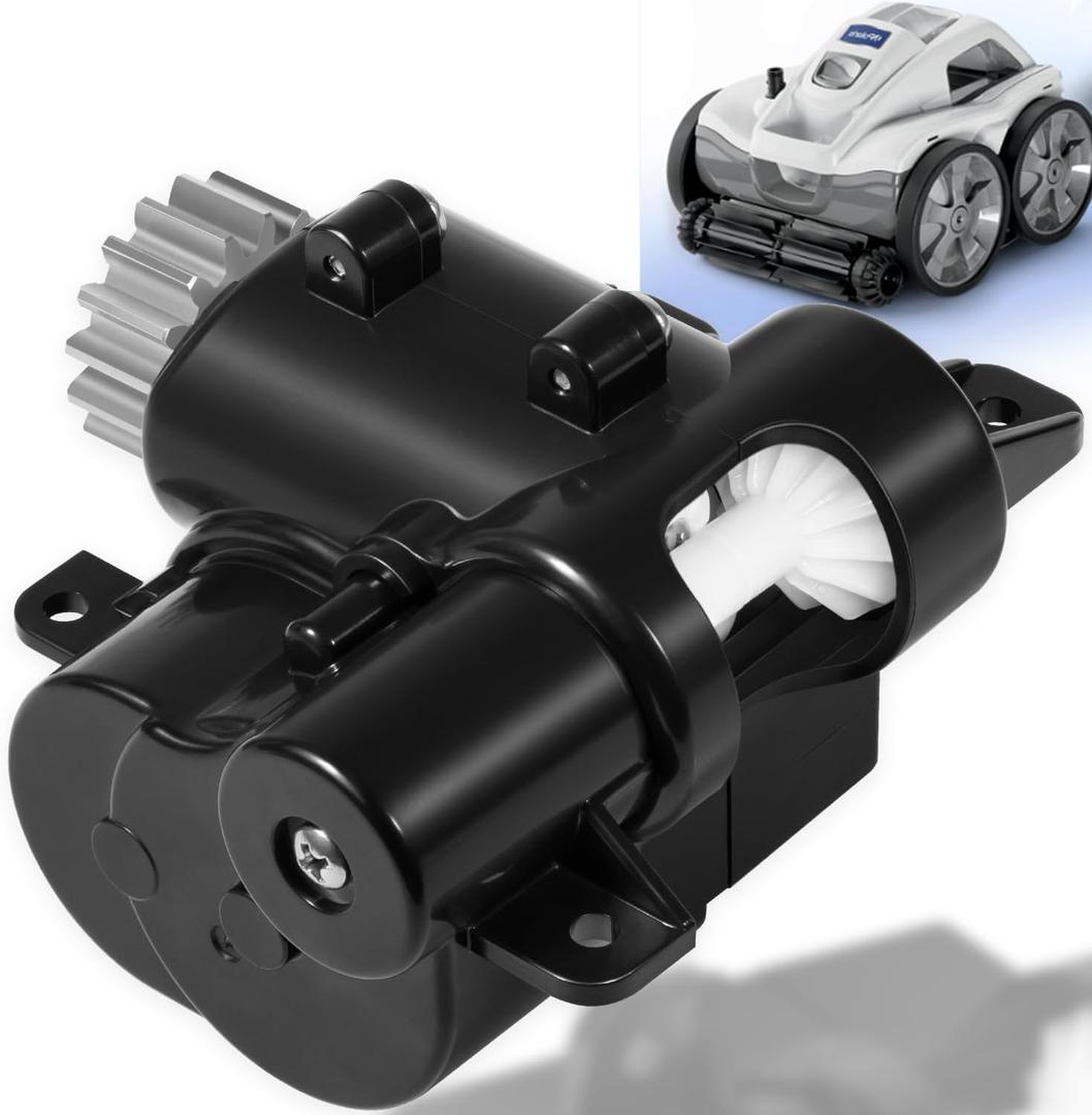 Black R0837300 Gearbox Assembly Fit for Polaris Quattro P40/Sport Pressure Side Automatic Pool Cleaner