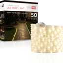 UltraPro LED Rope Lights, 50ft Classic Clear Rope, Warm White Light 3000K, Indoor/Outdoor, Flexible, Linkable, Durable, Rope Lights Outdoor, 54505