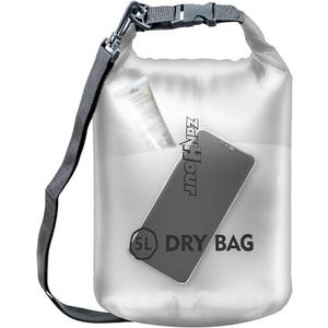Zanhour Waterproof Dry Bag - Roll Top Transparent Storage Bag,2L/5L/10L/20L,Suitable for Traveling, Swimming, Kayaking, Camping, Fishing, Rainy Day Trips Clear 10L