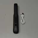 Cordless Hair Straightener and Curler, 2 in 1 Portable Mini Flat Iron & Curling Iron, Fast Heating & Titanium Plate Straightener with 4 Adjustable Temp,Travel Size Preferred Gifts (Black)