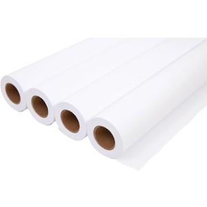 Staples 1051244 Wide Format CAD Bond Paper 42-Inch x 150-Ft 4/Carton (26780-CC)