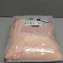 AIKASY Toddler Bedding Set 4 Pieces Super Soft Comforter Set, Shabby Boho Bohemian Design for Boys and GirlsRuffle Fringe Comforter, Flat Sheet, Fitted Sheet and Pillowcase- Coral Pink
