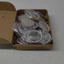 Kigley 50 Pcs Inspirational Compact Mirrors Bulk Employee Appreciation Gifts Round Pocket Mirror for Women Portable Makeup Mini Mirror for Coworker Vet Tech Week Nurse Medical Assistant Christmas