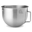 KitchenAid 5 Quart NSF Certified Brushed Stainless Steel Mixing Bowl - KN25NSF