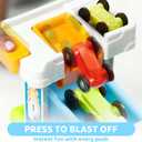lalalark Toddler Toys for 18M+ Boy and Girls, Race Track Car Ramp Toy with 4 Cars and Multiple Parking Spaces, Birthday Gifts for Baby Toddler Kids Indoor Outdoor, Medium