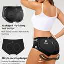 LEVAO Women's Underwear Seamless No Show Hipster Bikini Panties Stretch Invisible Briefs 6 Pack, XL