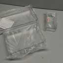 3 Pack Large Clear Plastic Drawer Organizer Trays, Acrylic Kitchen Drawer Organization and Storage Dividers, Non-Slip Storage Bins for Makeup, Kitchen Utensils, Bathroom, Jewelries and Office Desk