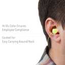 Howard Leight by Honeywell Laser Lite High Visibility Disposable Foam Earplugs, 100-Pairs, Pink/Yellow, LL-30