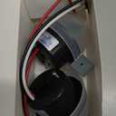 2 Pack AC DC 12V 10A Auto On Off Photocell Light Switch Photoswitch Light Sensor Switch Lighting Dusk to Dawn Sensor for Gardens, Street Lights (Switch 2pcs)