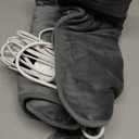 Electric Weighted Heating Pad for Neck Back Shoulder Pain Relief, Birthday Gifts for Women Men Mom Dad Elderly, 25"x37" Large Full Body Heating Pad for Menstrual Cramps - 5 Heat Levels/Auto Shut-Off (Gray)