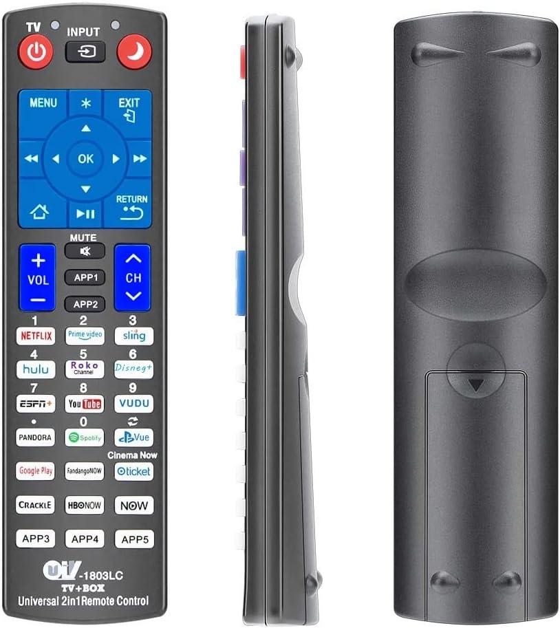 4 x Replacement Remote for All Roku TVs and Roku Players