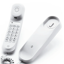 Landline Phone - Durable Corded Phone for The Office. Mini Phone uses HD Sound Chips, Making The Sound Clearer. It is Suitable for Office and Home use, and More, (White)