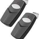 Garage Gate Door Opener Remote,Compatible with Linear Multicode Garage Gate Door Opener 10 dip Switch 3089,300MHZ,2 Pack