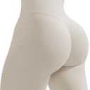 OMKAGI Fleece Lined Flare Leggings for Women Butt Lifting High Waisted Yoga Pants (XL)