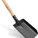 Fireplace Ash Shovel Tool Scoop Dust Pan Coal Hand Shovel Fire Stove Fireplace Trowel Ash Sweep Farm Wood (Small)