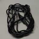 16/3 25 FT Outdoor Extension Cord Waterproof, Weatherproof & Flame Retardant Black 3 Prong Power Cord Outside for Lawn & Garden, 13 Amps 1625 Watts 125 VAC 16AWG SJTW, ETL Listed