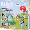 Bluey Keepy Uppy Game, Motorized Toddler Game with Bingo and Chilli Character Paddles, Games for 4+ Year Olds