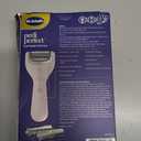Dr. Scholl's Pedi Perfect Electric Foot Callus Remover, Waterproof, Rechargeable with x2 Roller Heads, Removes Hard Skin for Soft Beautiful Feet, 90 Minute Run Time, Dust Catcher, Pedicure Tools