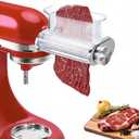 Meat Tenderizer Attachment for KitchenAid Stand Mixer, 3 Adjustable Thickness, Stainless Steel Meat Tenderizer Tool, Dishwasher SafeSuitable for Steaks, Pork Chops