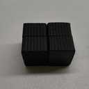 Solid Rubber Auto Lift Block Spacer Pad 4 Pack Solid Universal Rubber Lift Pads for Automobile Lifts, Jacks, Racks 160mm x 120mm x 80mm