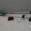 21V Electric Weed Puller Tool, Stand Up Heavy Duty Weed Puller w/3000mAh Battery*2, Root Weeder for Lawn/Yard