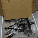 Christmas Stocking Holder Stand for Floor, 54 in Free Standing Christmas Stocking Rack Holders Tree with 8 Hangers for Scarf Belt Hat Purse Xmas Holiday Decor Tool-free Assembly Max Loading 50 LBS