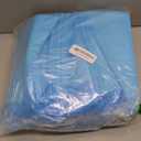 MED PRIDE Disposable Chux Pads 23in X 36in, Super Absorbent Bed Pads for Incontinence, Underpads for Adults, Kids, Pets (50 Count (Pack of 1) Blue/White)