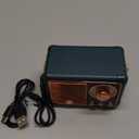 Retro Bluetooth Speaker, Portable Wireless Speaker with Crystal Clear Stereo Sound, Retro Decor for Bedroom Office Kitchen, Birthday Gifts Ideas for Women Men Teens (Green)