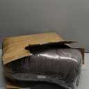 Chair Cushions for Dining Chairs Set of 4, Kitchen Chair Cushions, Chair Pads with Ties and Non Slip Backing, Tufted Memory Foam Seat Cushion 4 Pack, 18" x 18" x 4", Brown