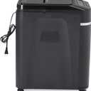 Amazon Basics 200-Sheet Auto Feed Cross-Cut Paper Shredder, High Security P-4, Anti-Jam, 8.5 Gallon Pullout Bin, Black