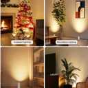 Abovizo 2 Pack Uplighting Indoor, 7W LED Floor Can Lights with Remote, 5.9ft Cord Plug-in Spotlight for Indoor Plants, Wall & Art, 3 Color Temps, Auto-Loop Timer, Memory Function, Non-replaceable Bulb